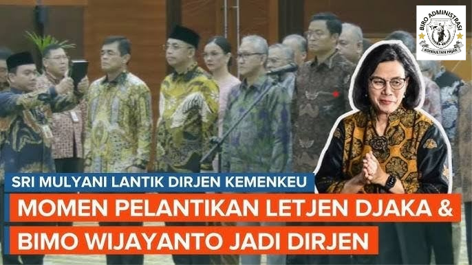 Pidato Menteri Keuangan: Pelantikan Pejabat Kementerian Keuangan