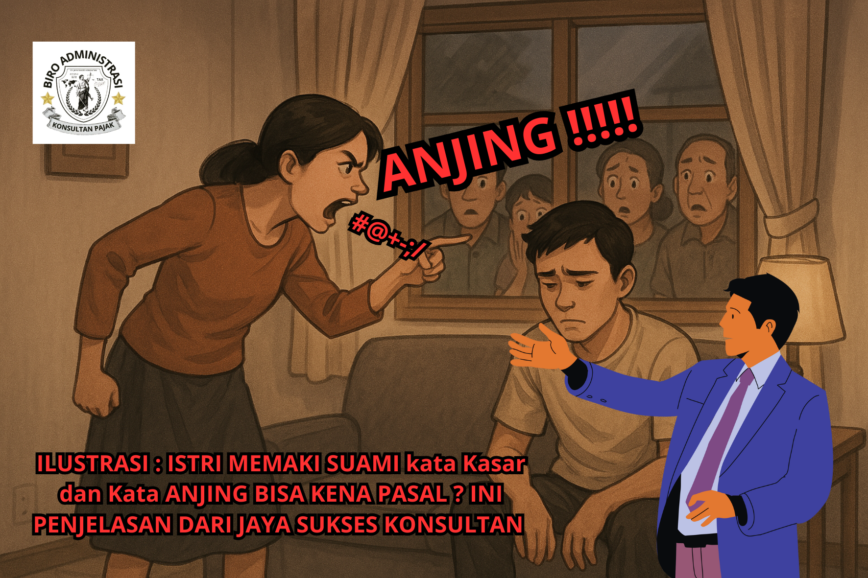 Analisis Hukum Kasus Cerai: “Istri Memaki Suami Anjing” – Perspektif Pidana dan Perdata