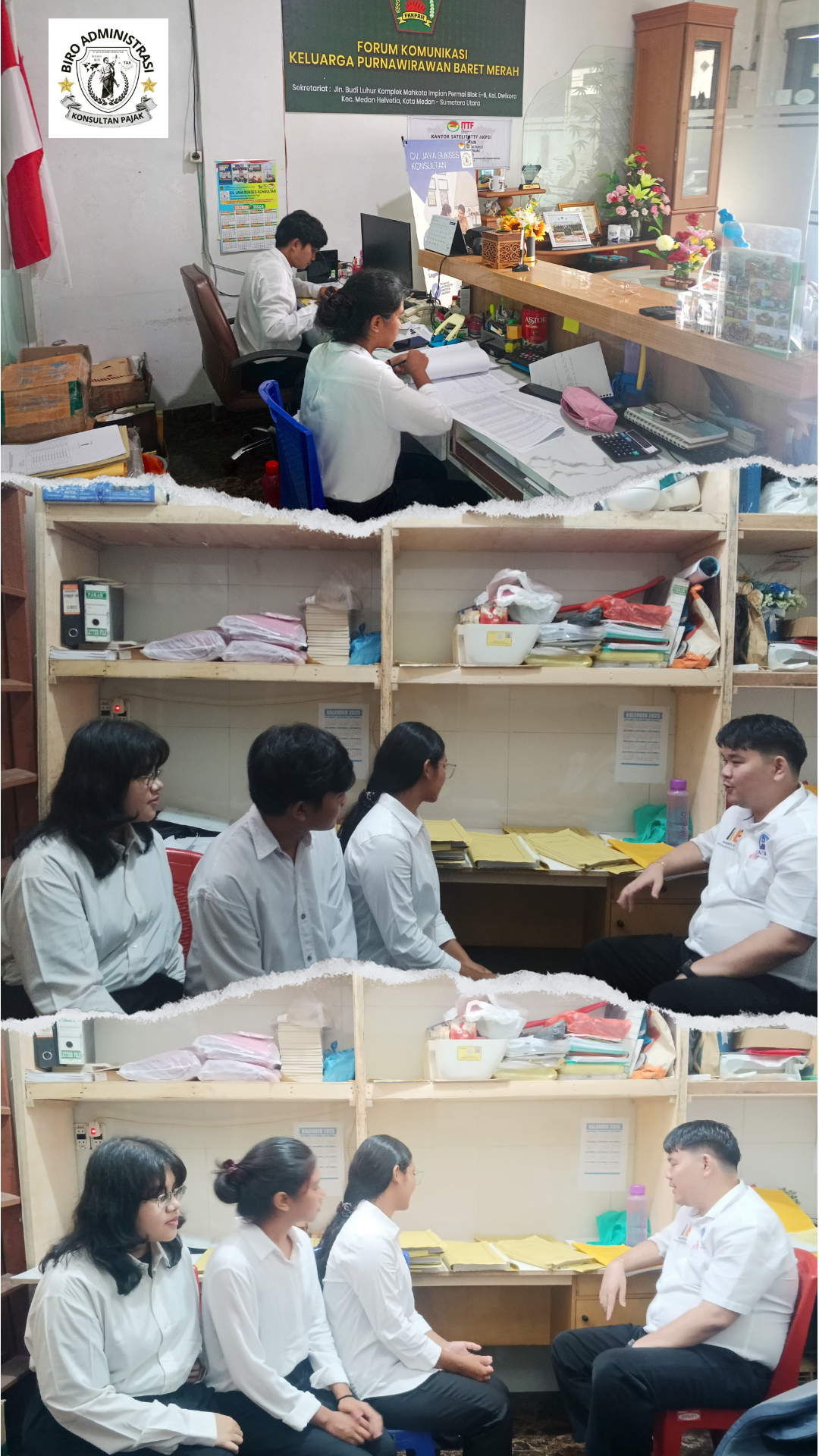 Hari Pertama Pemagang dari Universitas Katolik Santo Thomas di Jaya Sukses Konsultan: Semangat Baru untuk Masa Depan Gemilang