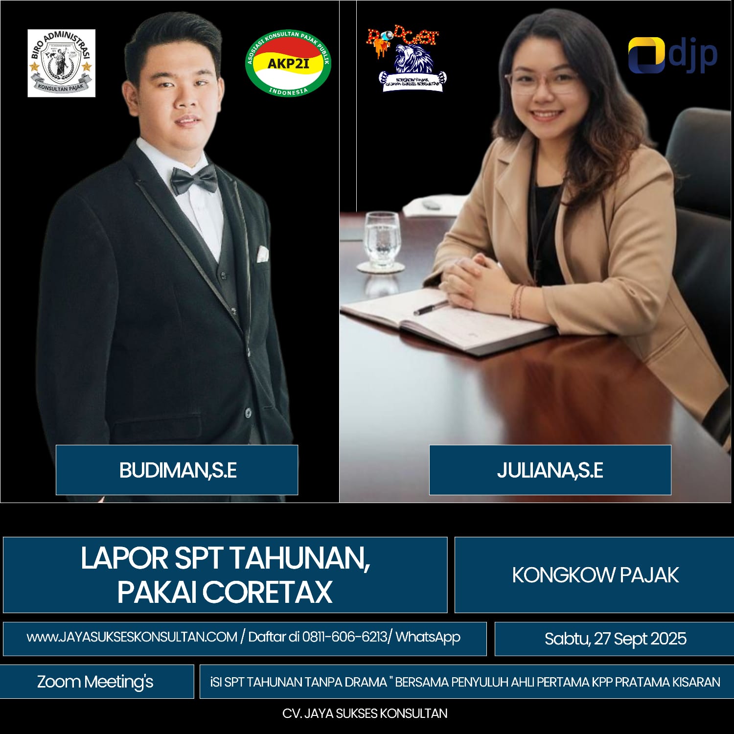 Sukses Besar Podcast Kongkow Pajak: Edukasi Pajak Tanpa Drama Bersama Juliana, S.E.